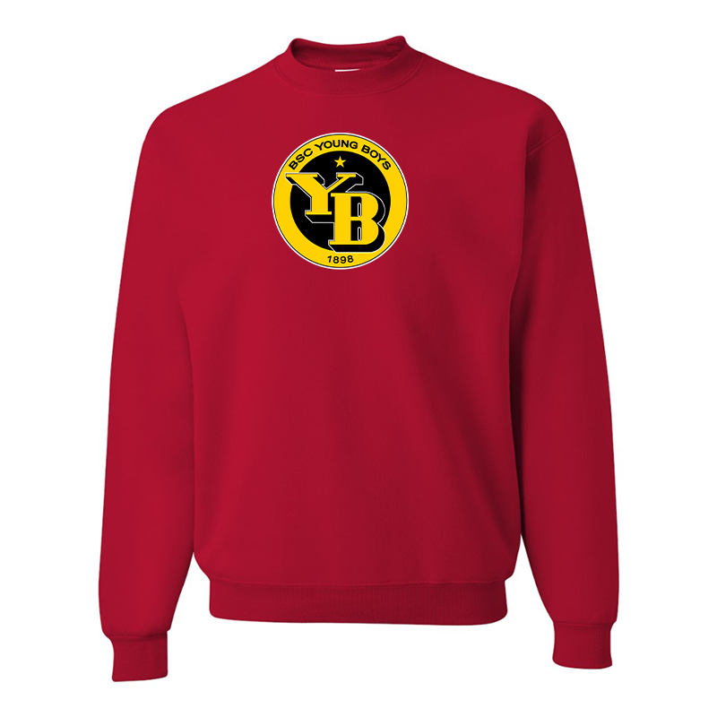Men's  Young Boys Soccer  JERZEES NuBlend Crewneck Sweatshirt